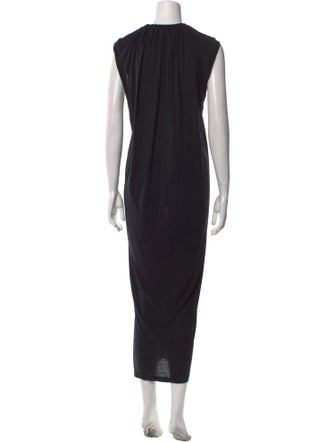 Acne Studios Crew Neck Long Dress
