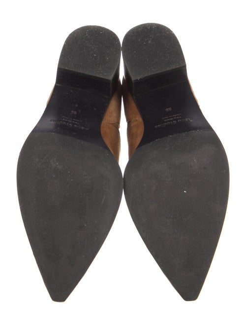 Acne Studios Suede Colorblock Pattern Chelsea Boots