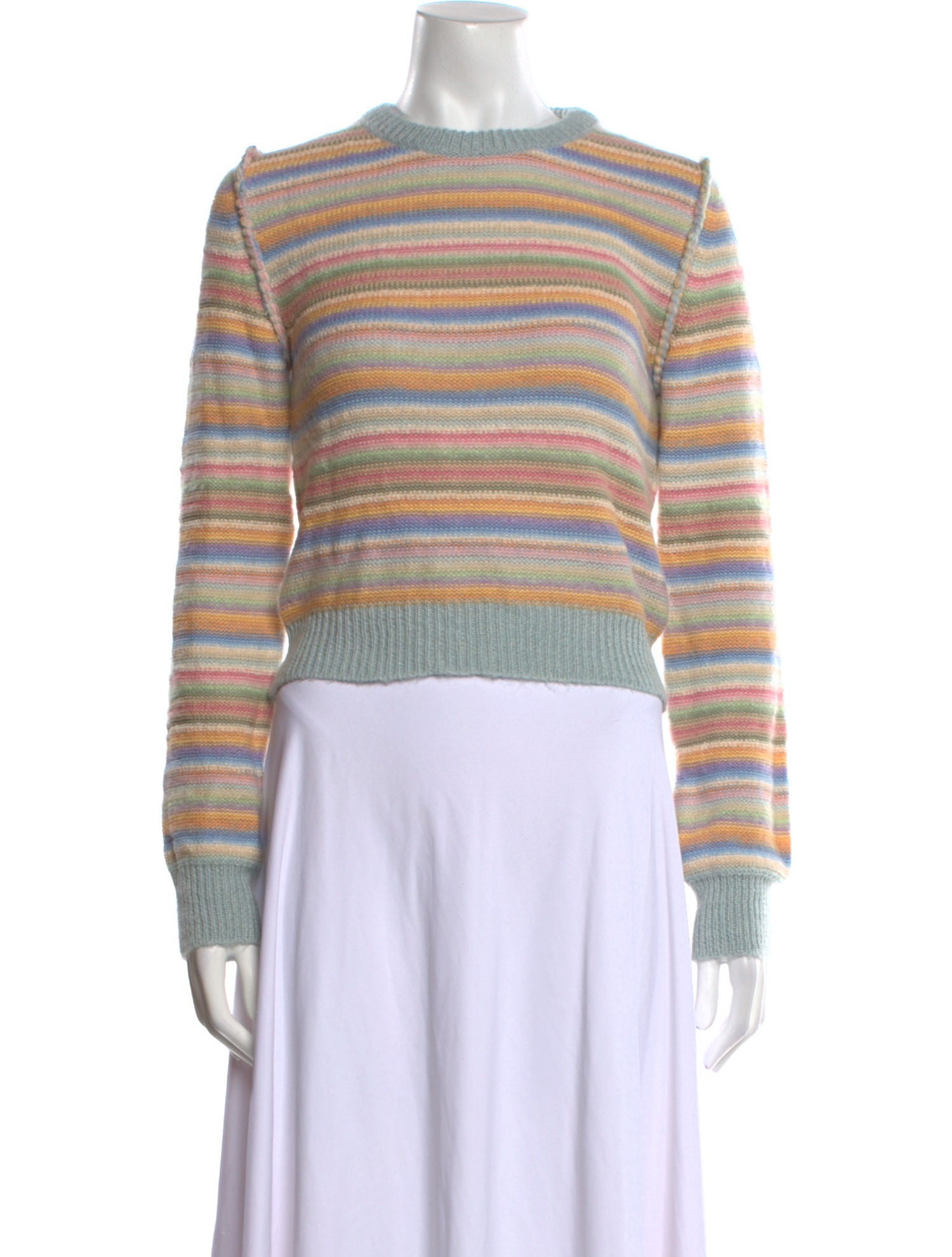 Acne Studios Striped Crew Neck Sweater