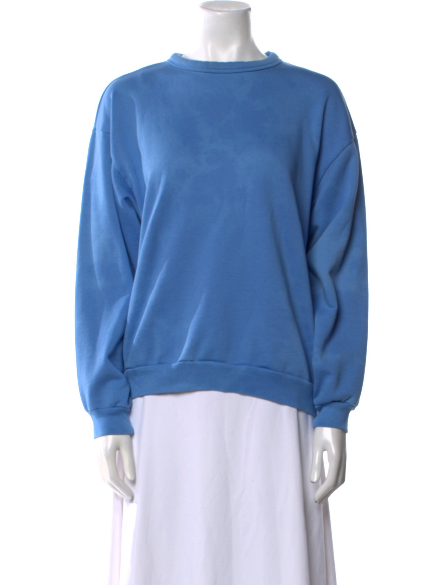 Acne Studios Bateau Neckline Long Sleeve Sweatshirt
