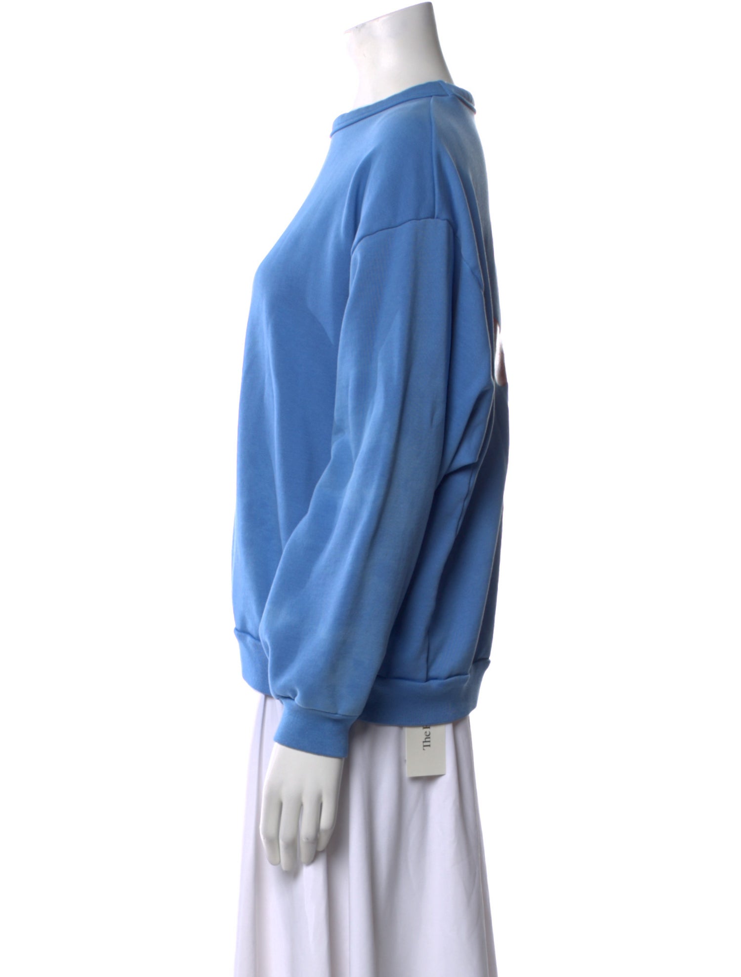 Acne Studios Bateau Neckline Long Sleeve Sweatshirt