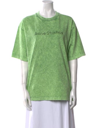 Acne Studios Graphic Print Crew Neck Sweatshirt