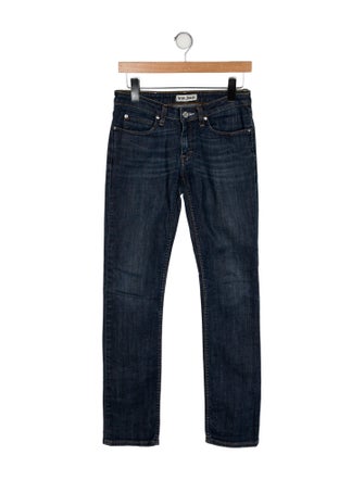 Acne Studios Low-Rise Skinny Leg Jeans