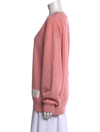 Acne Studios Crew Neck Long Sleeve Sweatshirt