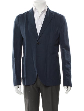 Acne Studios Linen Peacoat