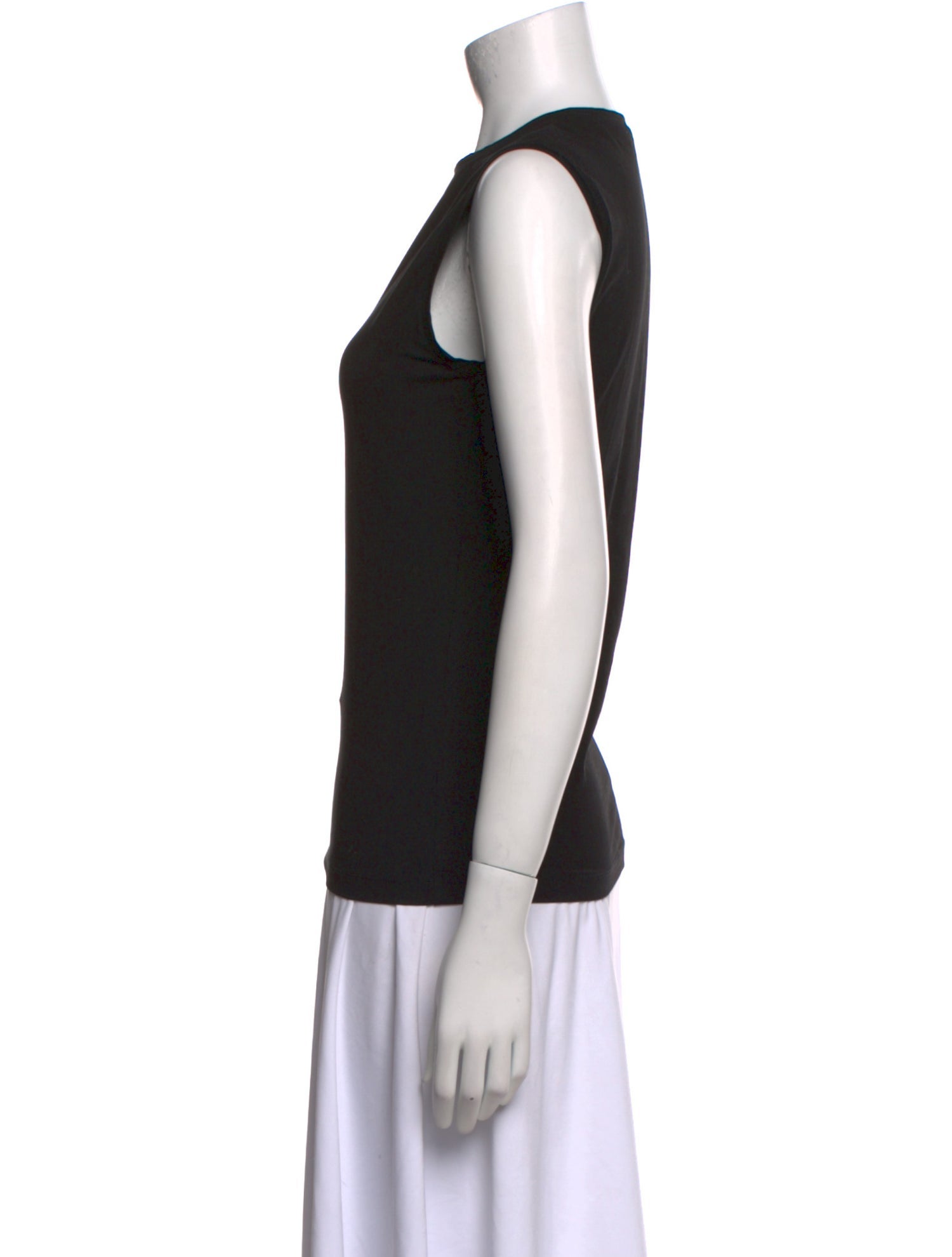 Acne Studios Crew Neck Sleeveless Top