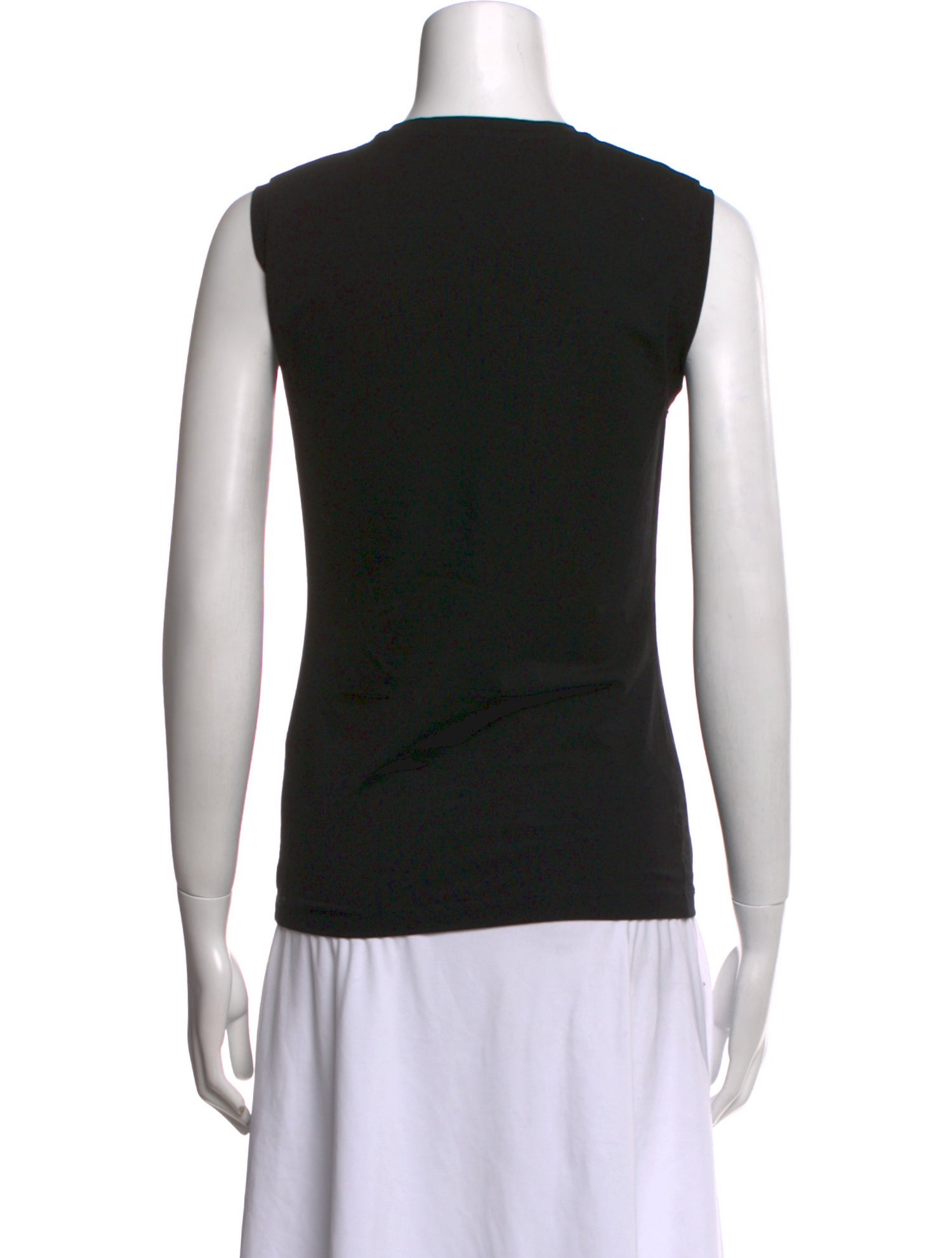 Acne Studios Crew Neck Sleeveless Top
