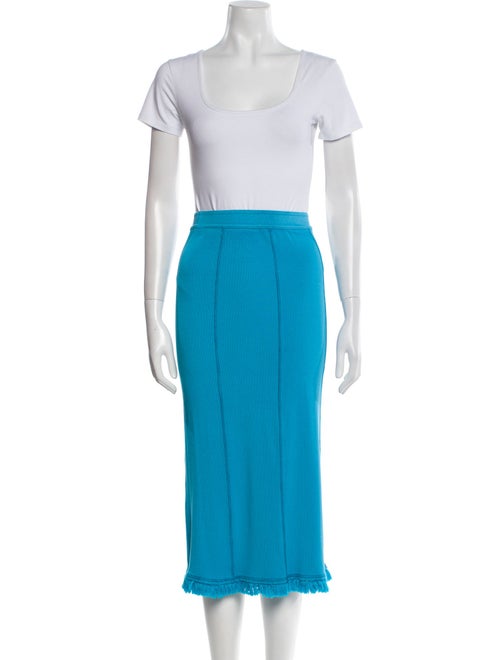 Acne Studios Fringe Trim Accent Skirt Set