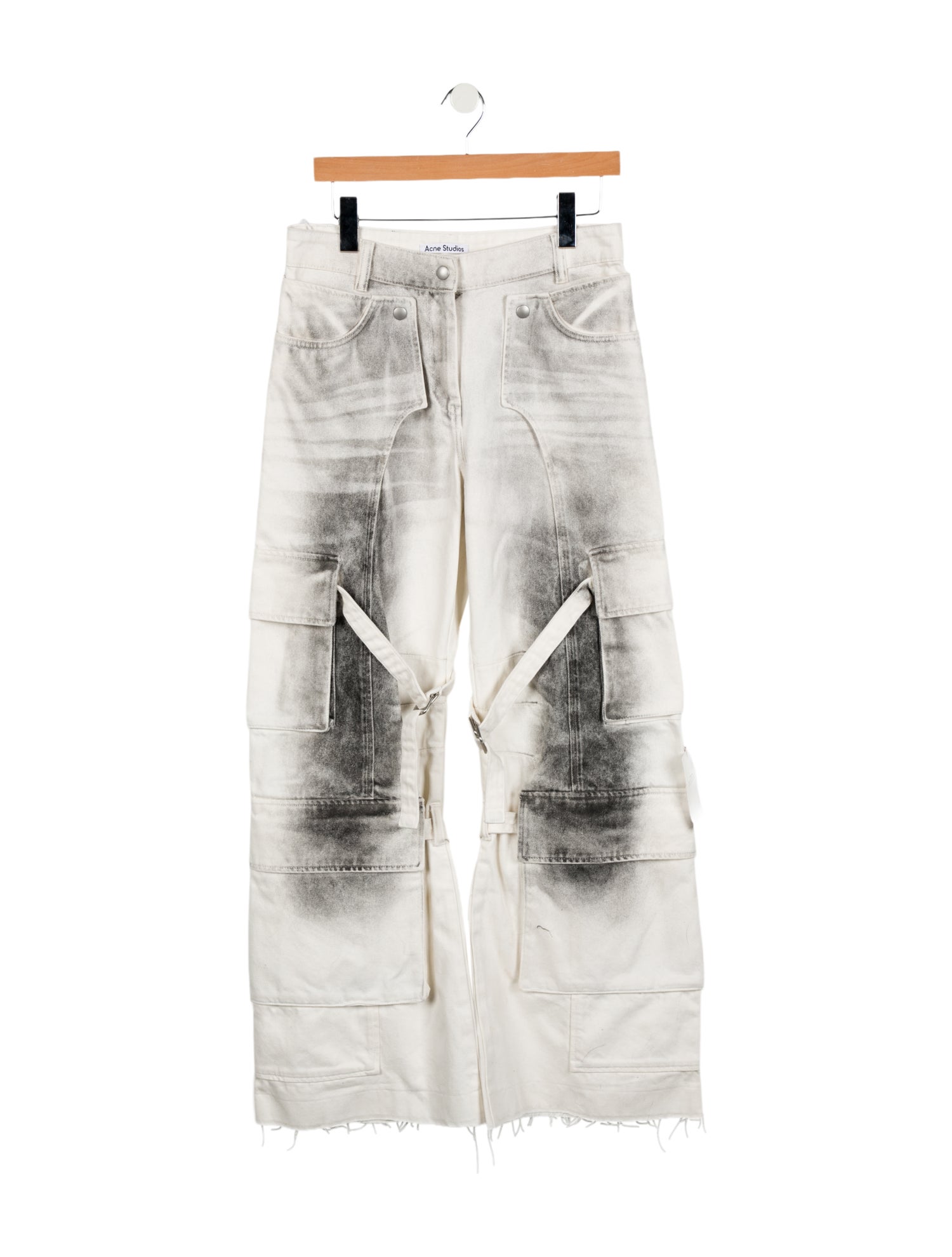 Acne Studios High-Rise Wide Leg Jeans