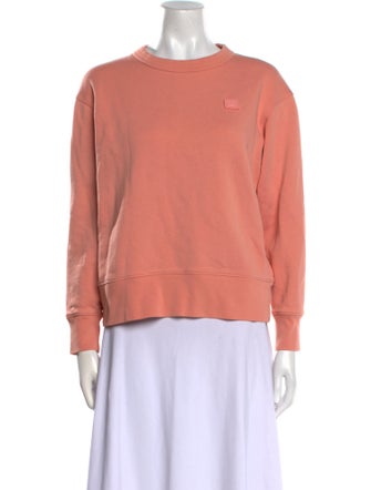 Acne Studios Crew Neck Long Sleeve Sweatshirt