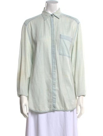 Acne Studios Long Sleeve Button-Up Top