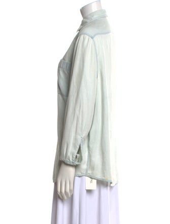 Acne Studios Long Sleeve Button-Up Top