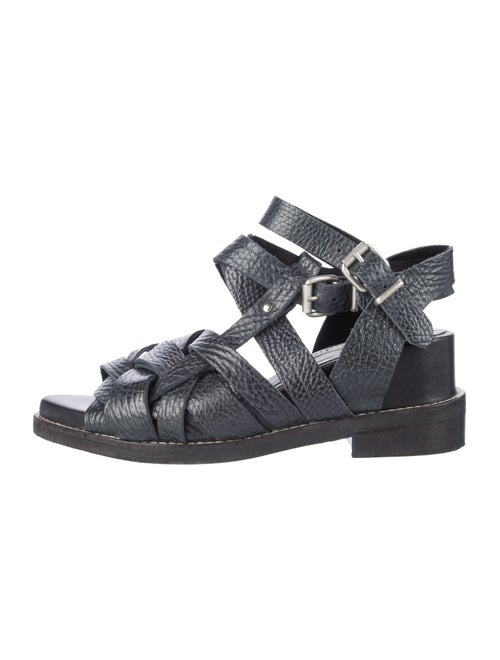 Acne Studios Leather Gladiator Sandals