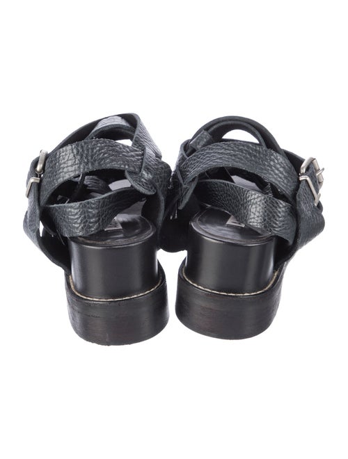 Acne Studios Leather Gladiator Sandals