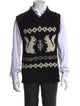 Acne Studios Wool Printed Sweater Vest