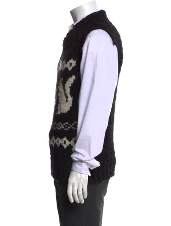 Acne Studios Wool Printed Sweater Vest