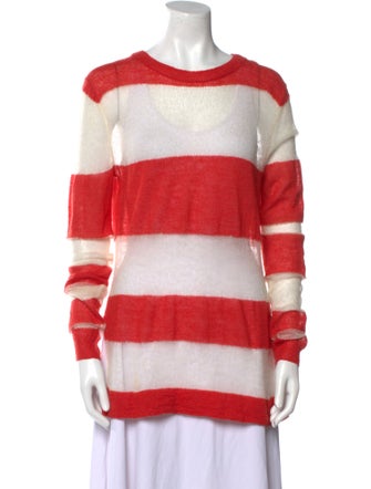 Acne Studios Mohair Striped Tunic