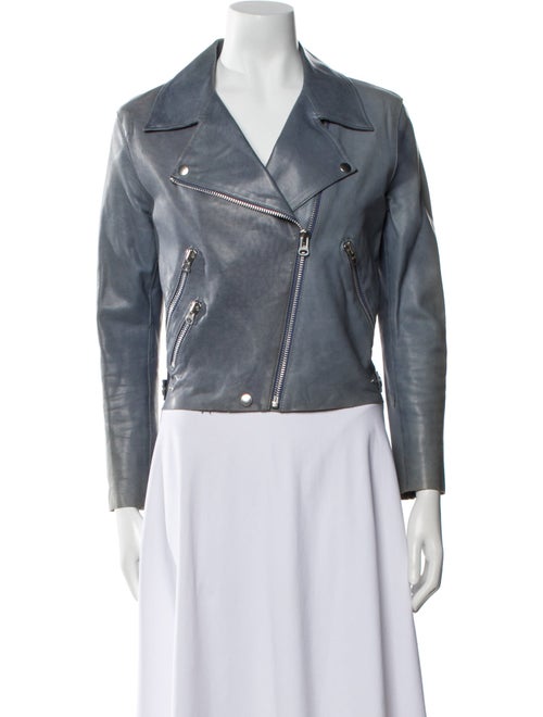 Acne Studios Leather Biker Jacket