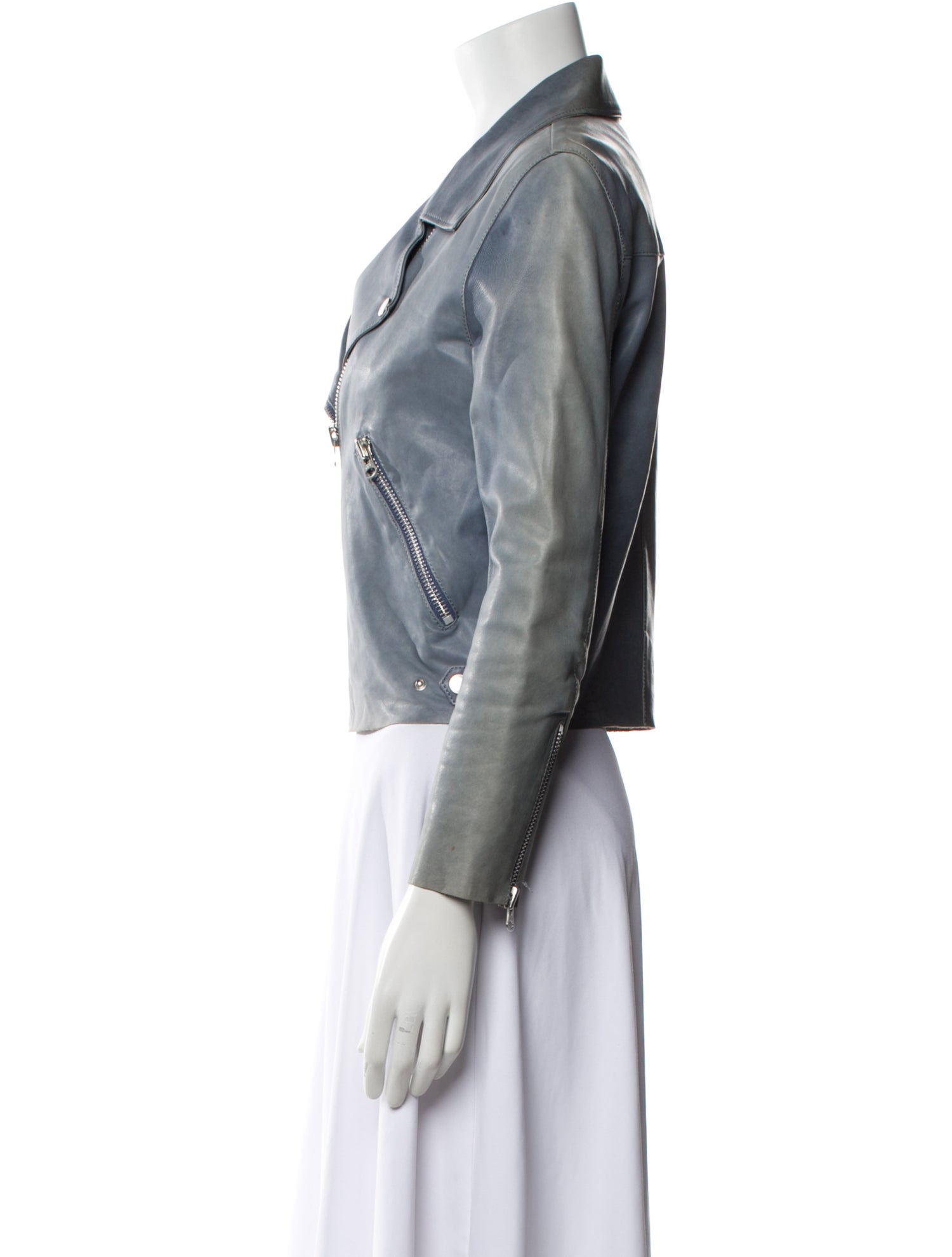 Acne Studios Leather Biker Jacket