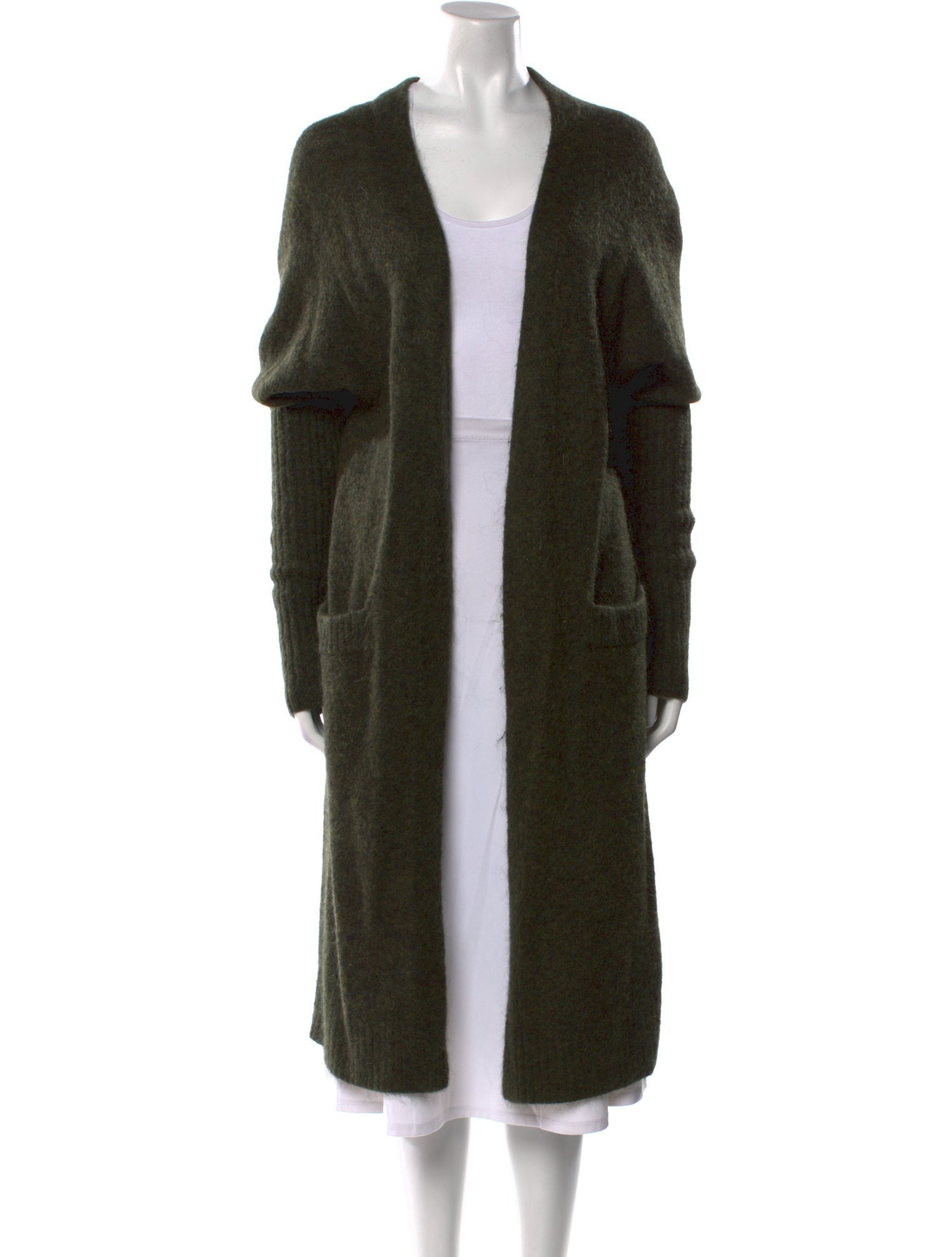 Acne Studios Mohair Open Front Sweater