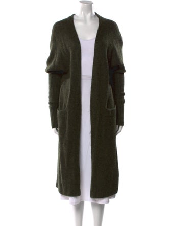 Acne Studios Mohair Open Front Sweater