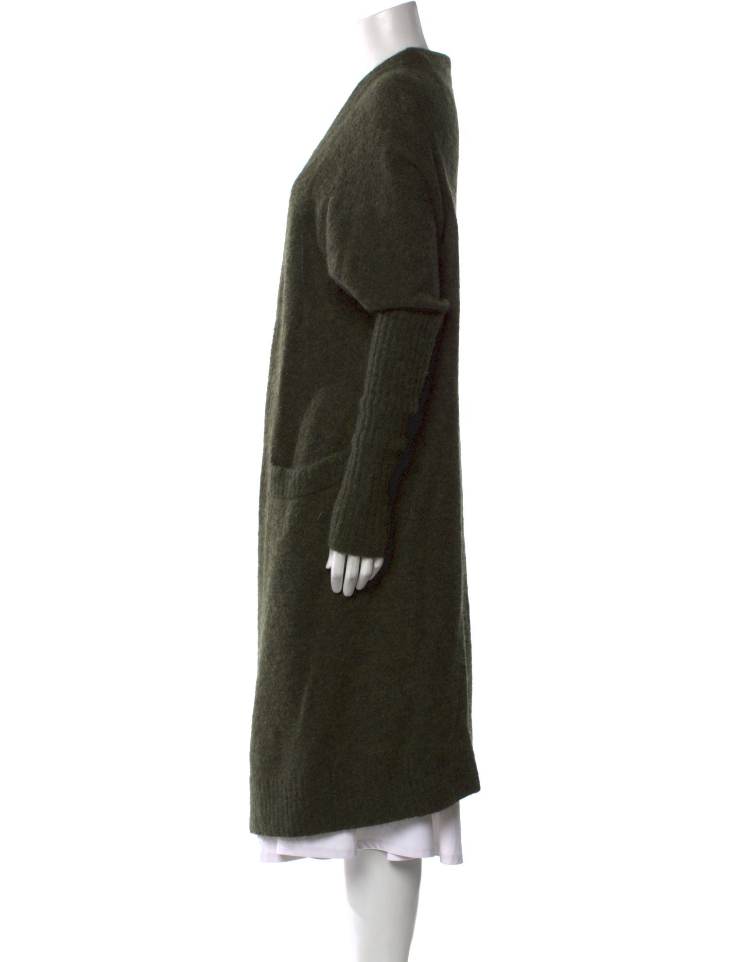 Acne Studios Mohair Open Front Sweater