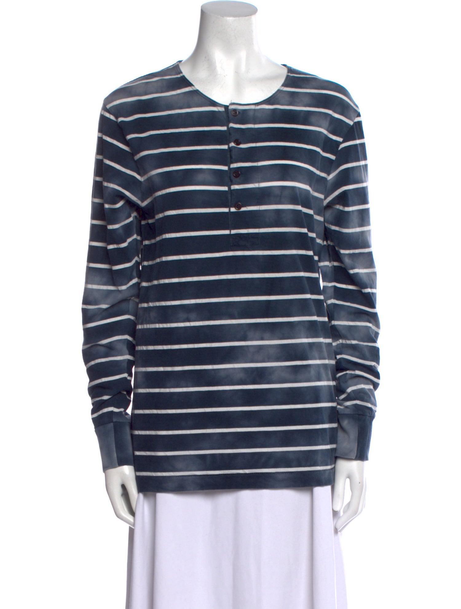Acne Studios Striped Crew Neck Sweatshirt