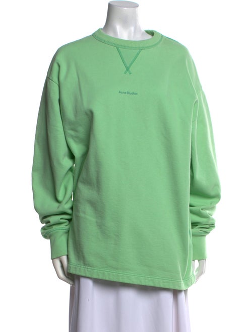 Acne Studios Crew Neck Long Sleeve Sweatshirt