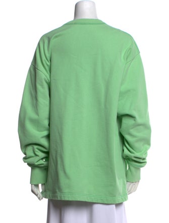Acne Studios Crew Neck Long Sleeve Sweatshirt