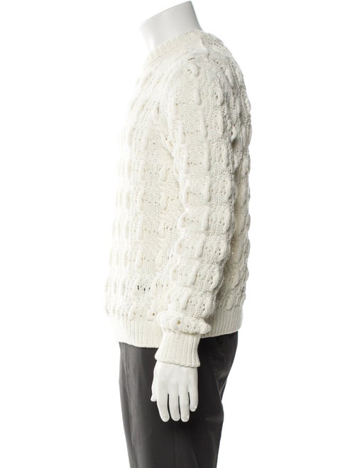 Acne Studios Cable Knit Mock Neck Pullover