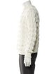 Acne Studios Cable Knit Mock Neck Pullover