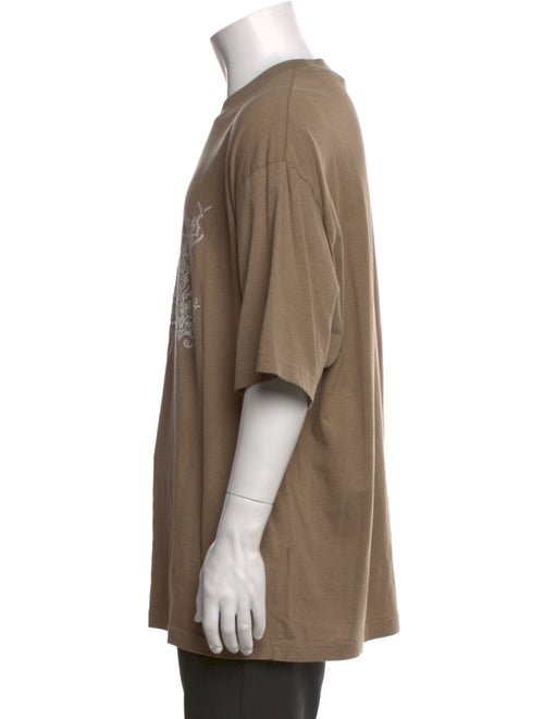 Acne Studios Graphic Print Crew Neck T-Shirt