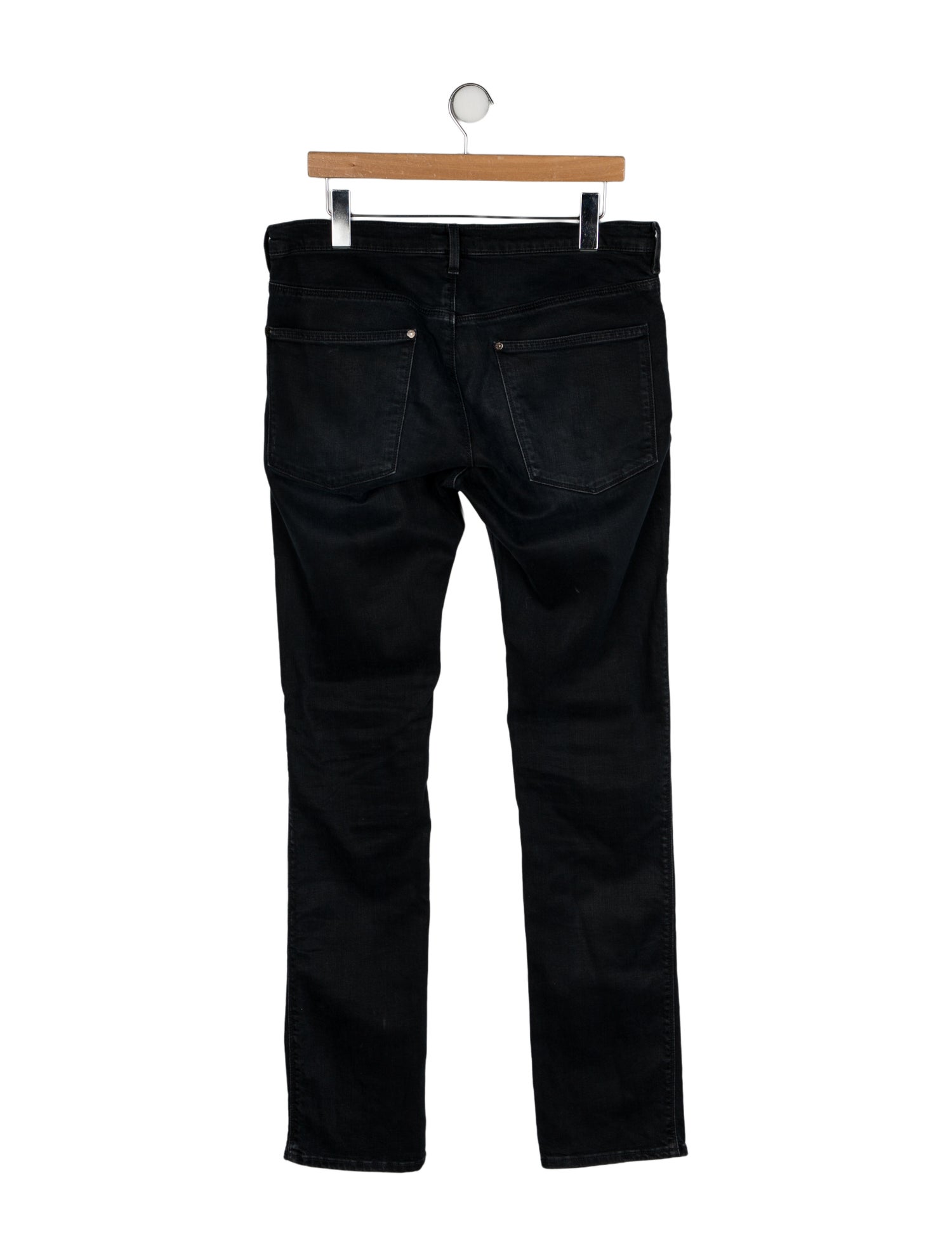 Acne Studios Mid-Rise Straight Leg Jeans