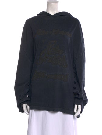 Acne Studios Graphic Print Crew Neck Sweatshirt