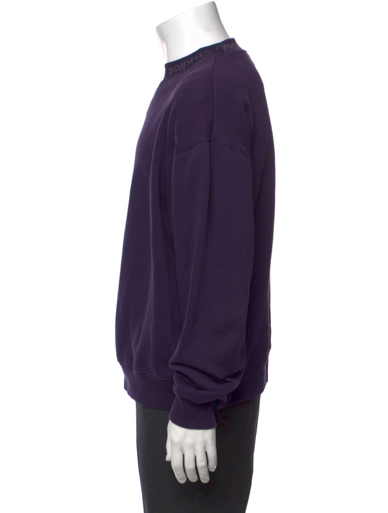 Acne Studios Crew Neck Long Sleeve Sweatshirt
