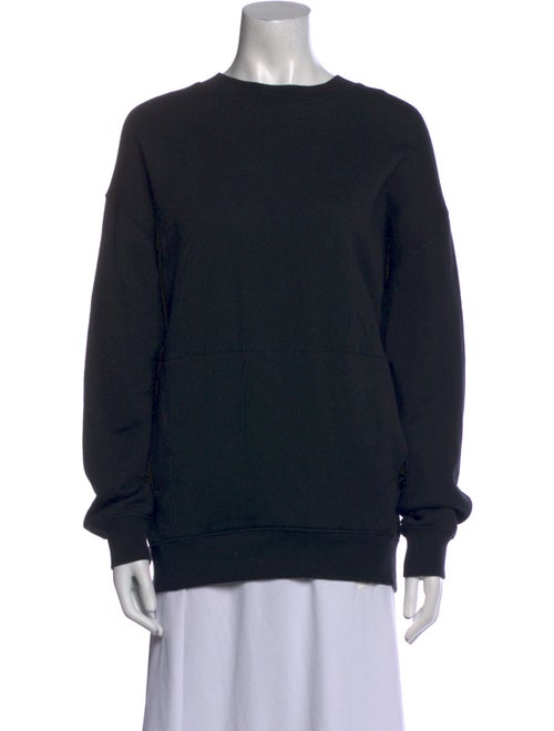 Acne Studios Bateau Neckline Long Sleeve Sweatshirt