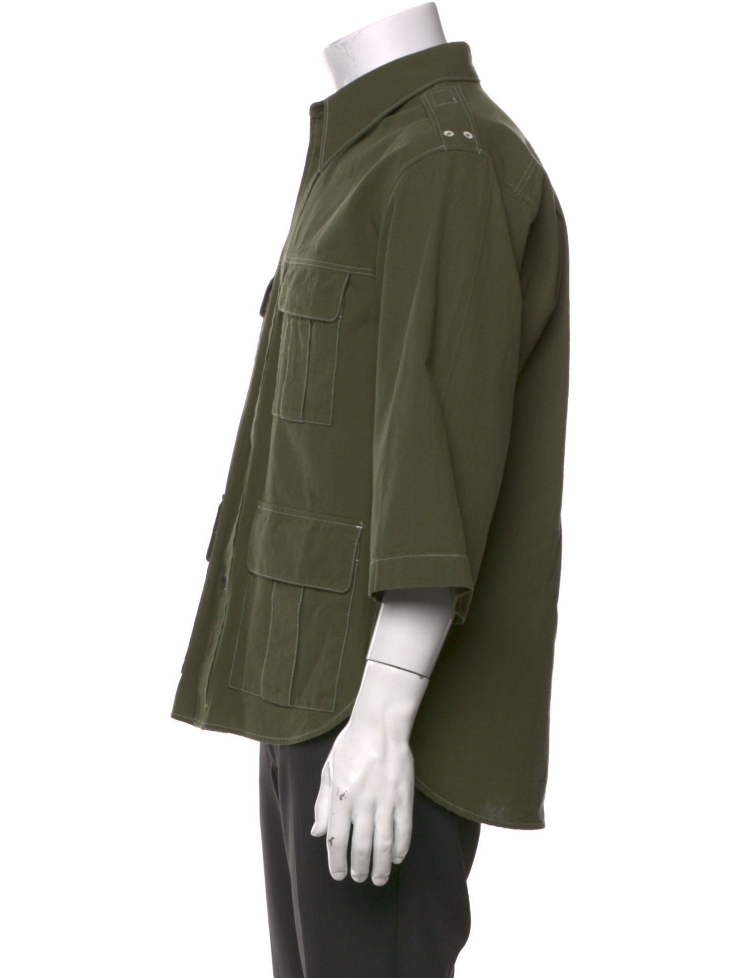 Acne Studios Three-Quarter Sleeve Shirt