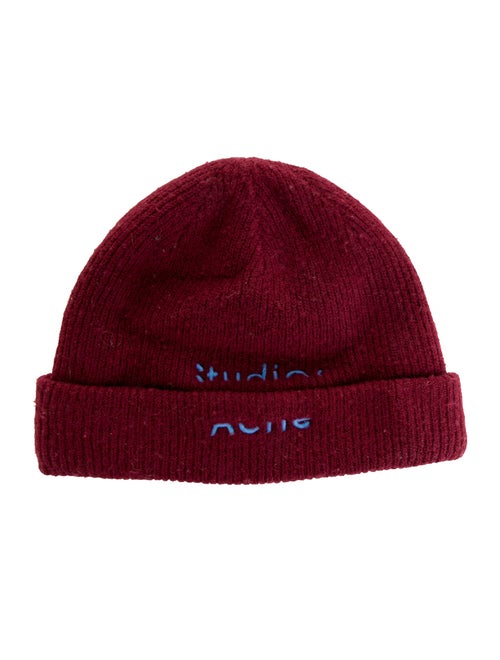 Acne Studios Knit Embroidered Beanie