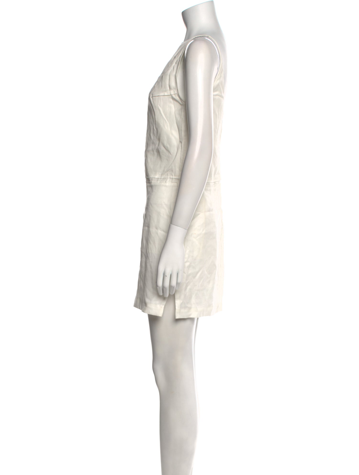 Acne Studios Bateau Neckline Mini Dress