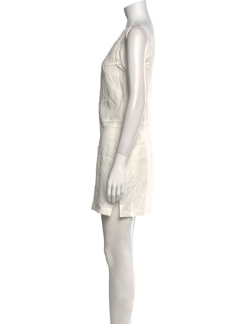 Acne Studios Bateau Neckline Mini Dress