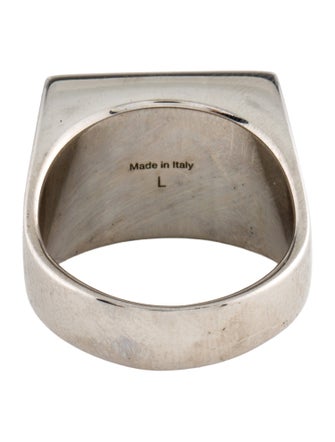 Acne Studios Enamel Signet Ring