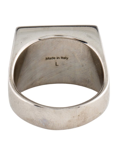Acne Studios Enamel Signet Ring
