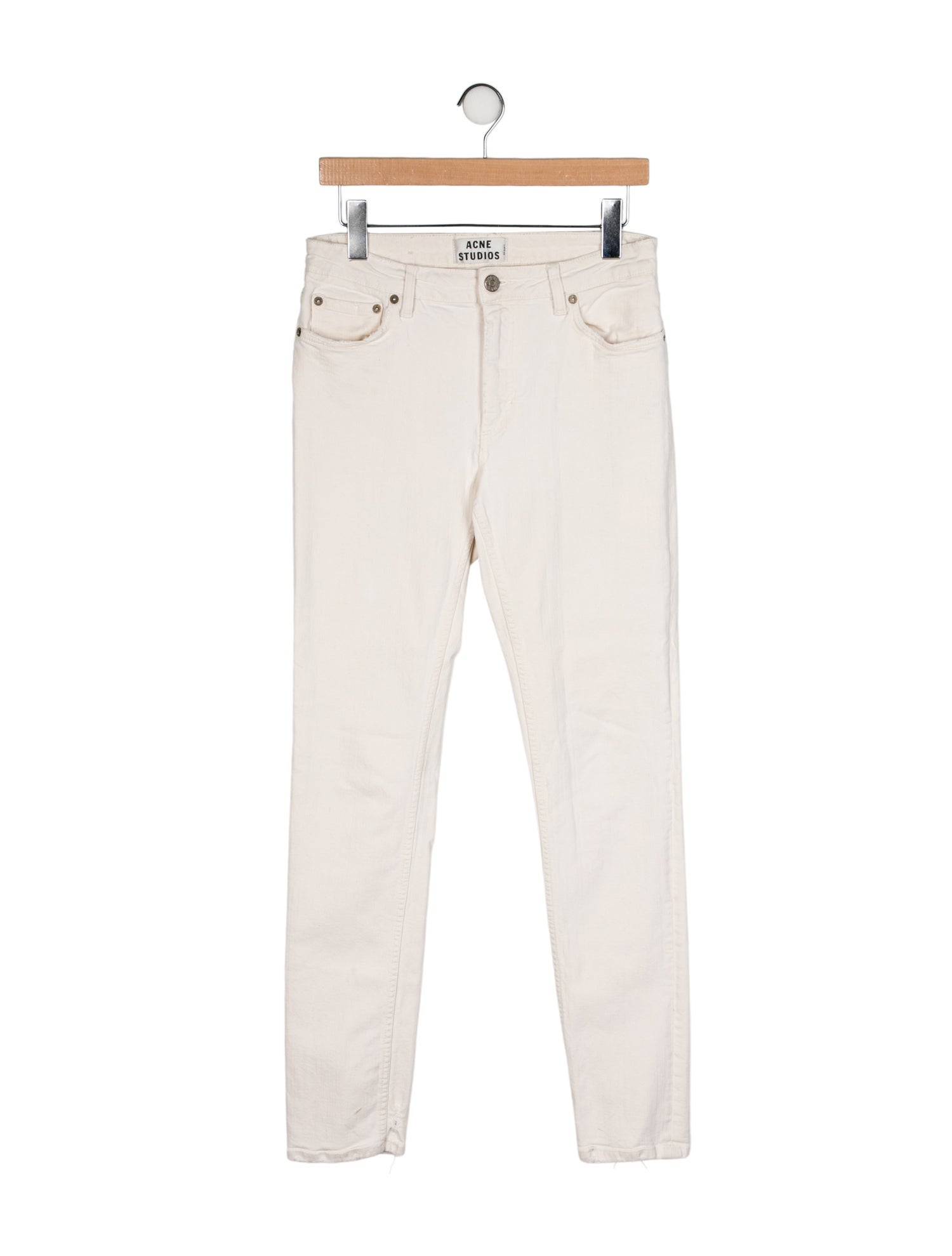 Acne Studios Mid-Rise Skinny Leg Jeans