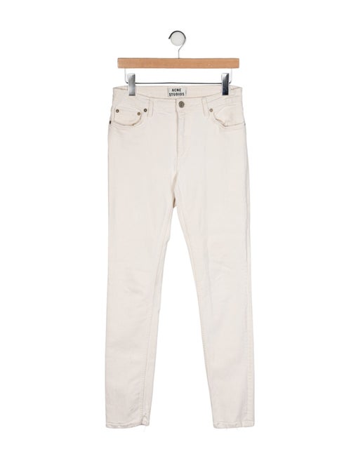 Acne Studios Mid-Rise Skinny Leg Jeans