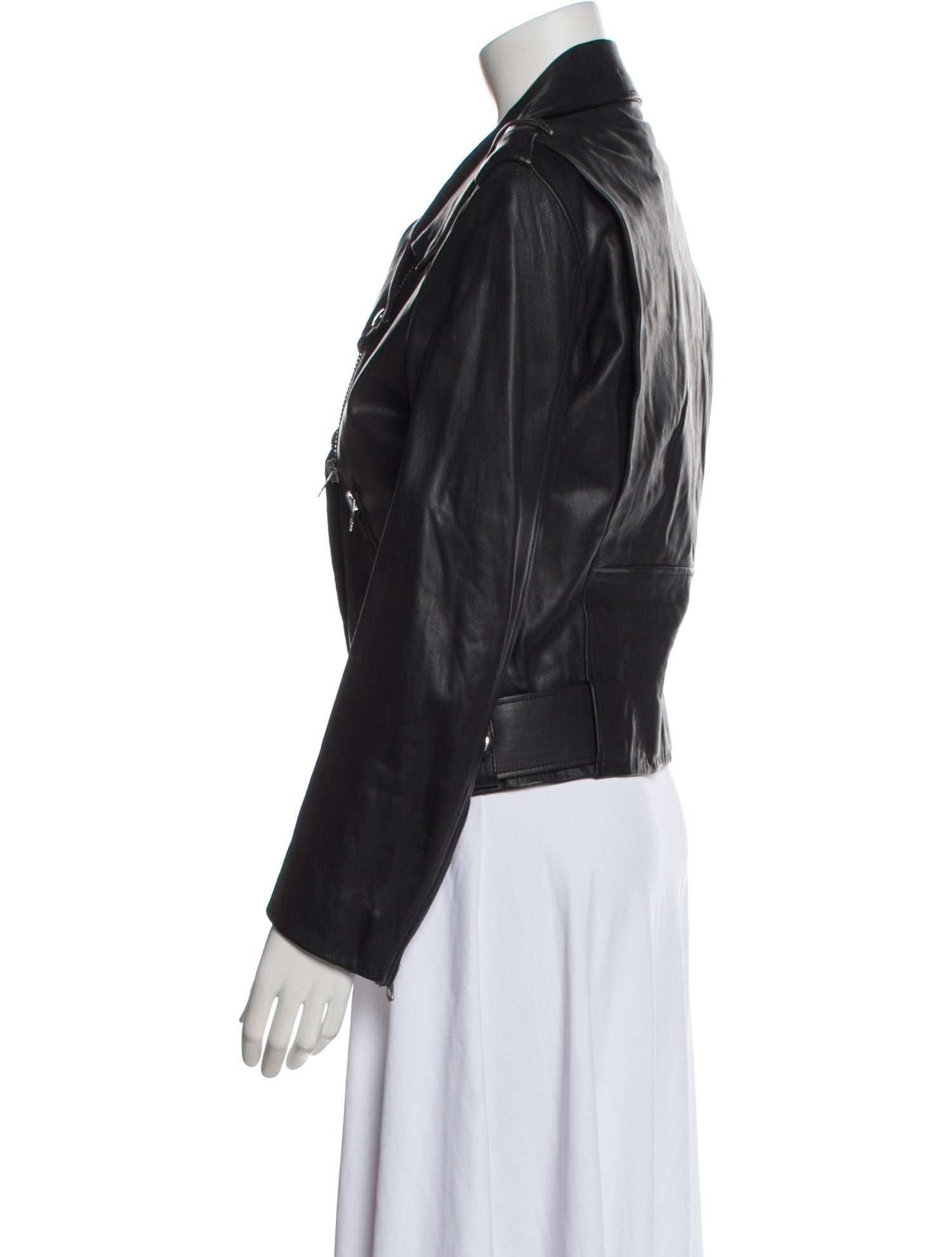 Acne Studios Leather Biker Jacket