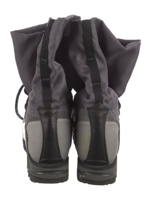Acne Studios Colorblock Pattern Combat Boots