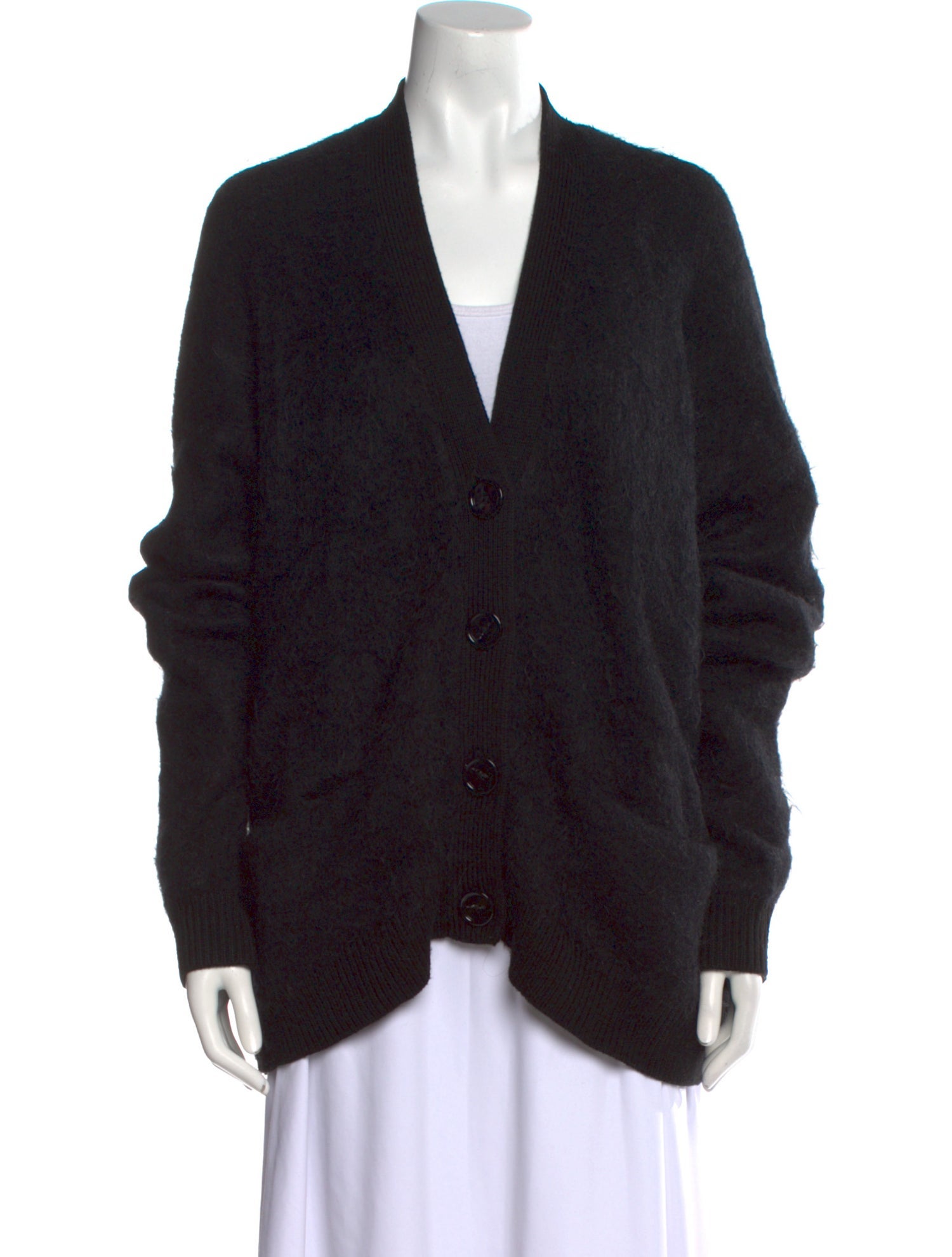 Acne Studios Mohair V-Neck Sweater