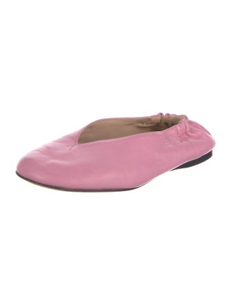 Acne Studios Leather Ballet Flats