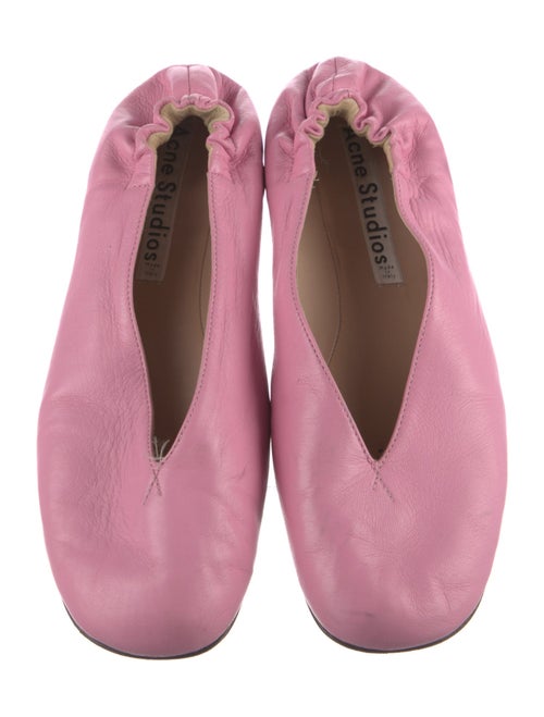 Acne Studios Leather Ballet Flats