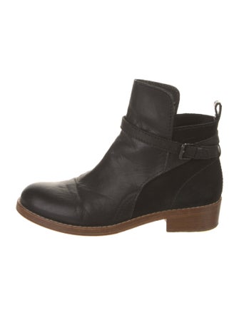 Acne Studios Leather Moto Boots